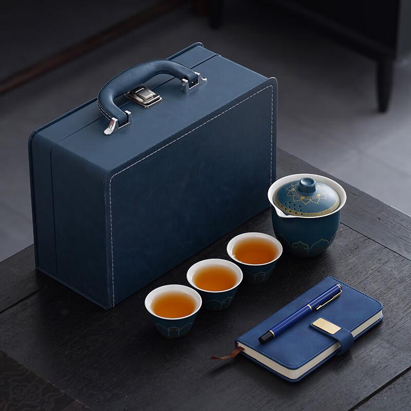 Ailan Huijia Ancient Charm Ceramic Travel Tea Set