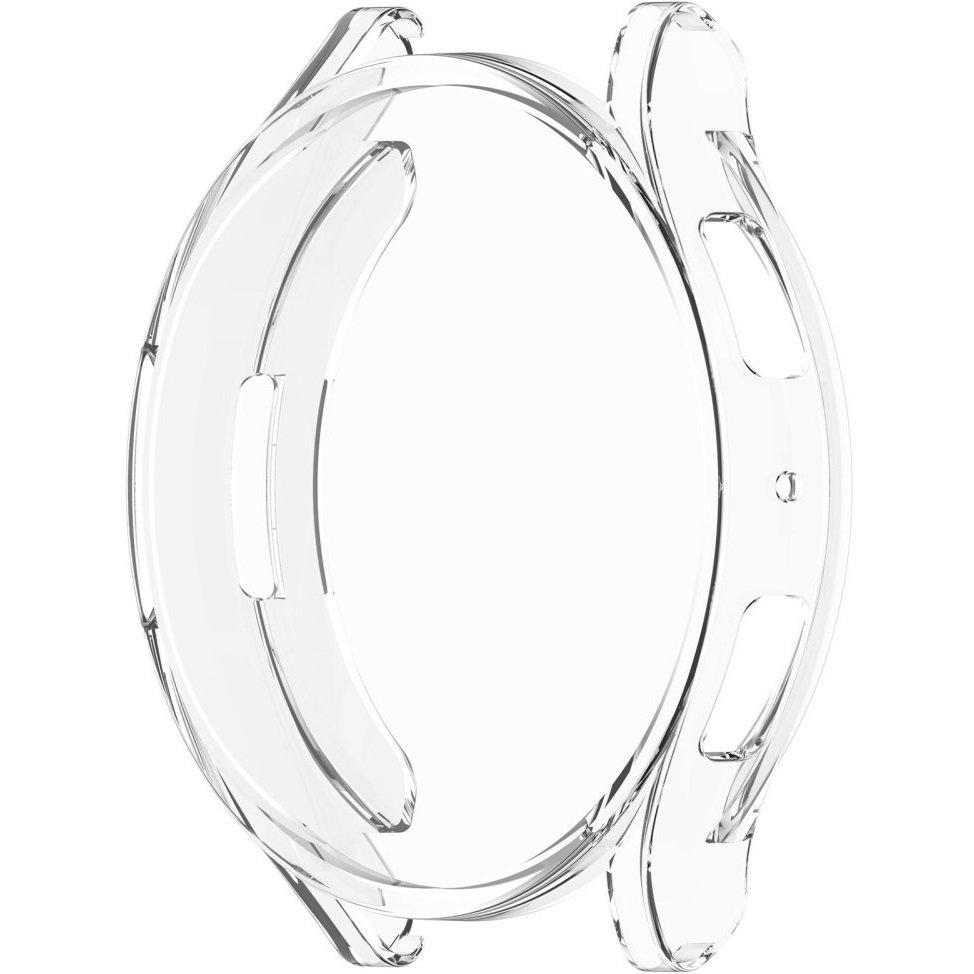 2in1 Case with Screen Protector for Samsung Galaxy Watch 7 44mm, Transparent
