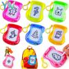 1-10PCS Magnetic Drawing Board Keychain Mini Writing Pad for Kids Educational Doodle Toy Travel Game Birthday Party Favor Gift