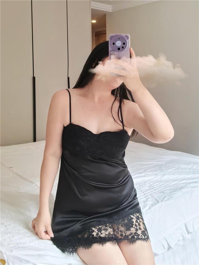 1527 Plus Size Lace Camisole Nightgown - Sexy, Pure Desire, Ice Silk Imitation Pajamas