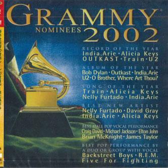 

CD VARIOUS - Grammy 2002 Nominees UICY1110 UNIVERSAL Japan ObiRock Used