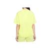 Nike Air Letter Logo Print Casual Loose Short Sleeve T-Shirt Women Tops Yellow Green CJ3105-367