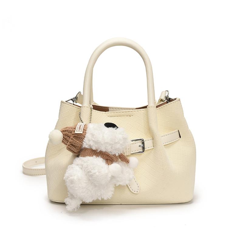 

High-end fashion large-capacity portable bucket bag women s 2025 new foreign light luxury versatile shoulder messenger bag no pendant