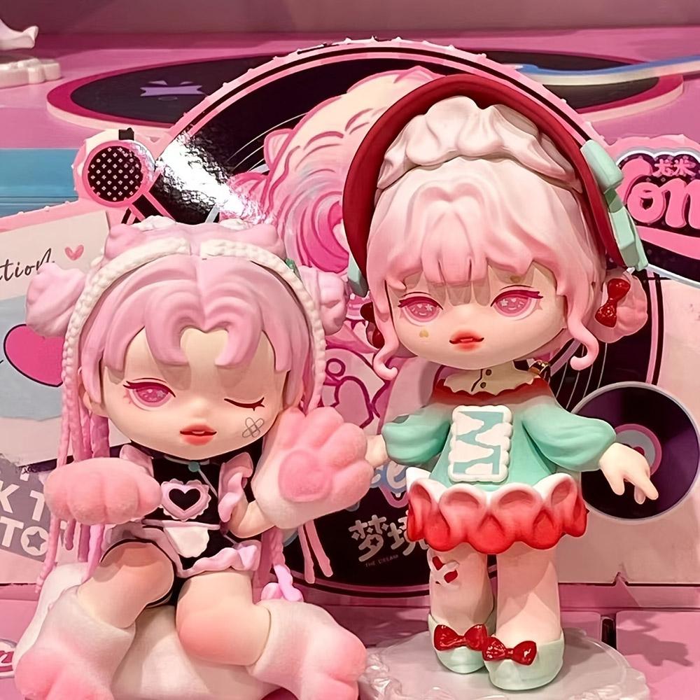 Kawaii Original Yomi Blind Box Dream Showroom Series Collectable Model Mystery Boxes Surprise Box Girl Heart Christmas Gifts