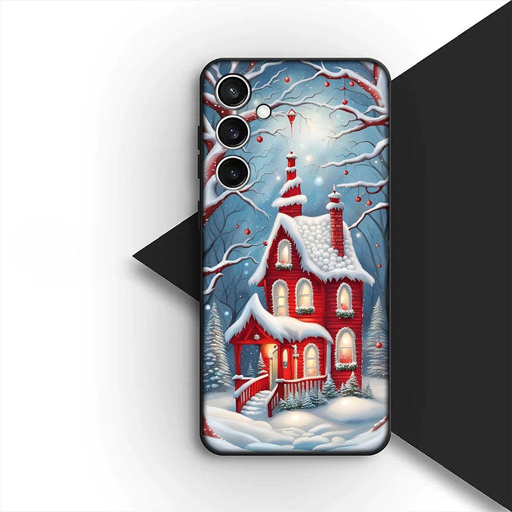 Phone Cover for Xiaomi Redmi Note 14 13 Pro Plus ProPlus 14C 13c Pro+ 5G Soft Case Merry Christmas Tree Deer Santa Claus