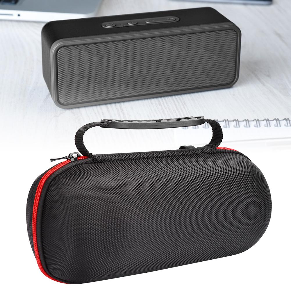 Nylon Black Portable Shakeproof Sound Audio Storage Bag Speaker Protection Cover for pulse4