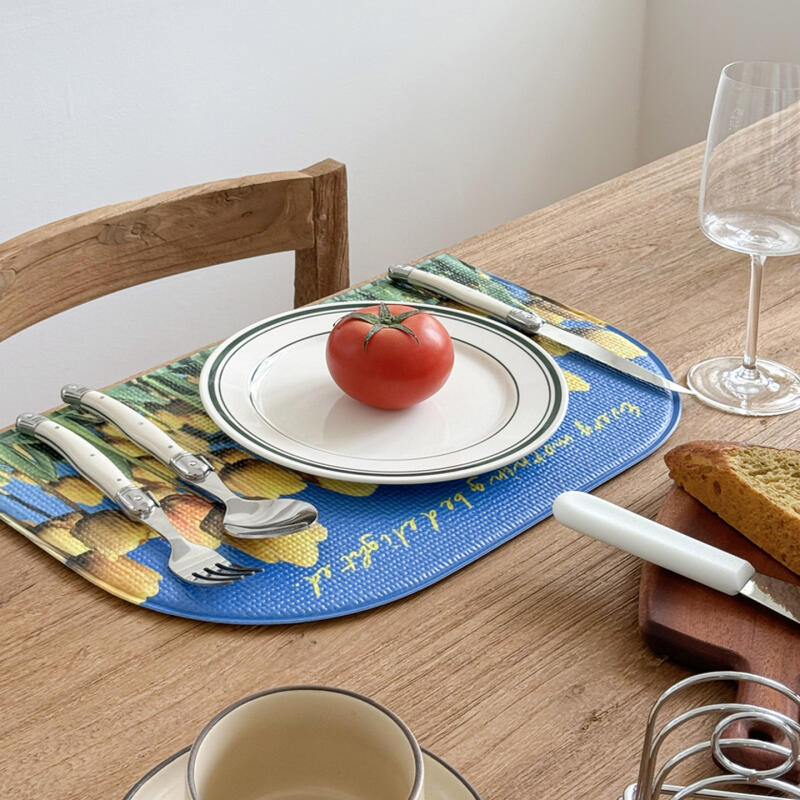 Good Morning Tulip Table Mat