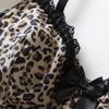 Sexy Leopard Print Slim Fit Women's Sling Top - European & American Style