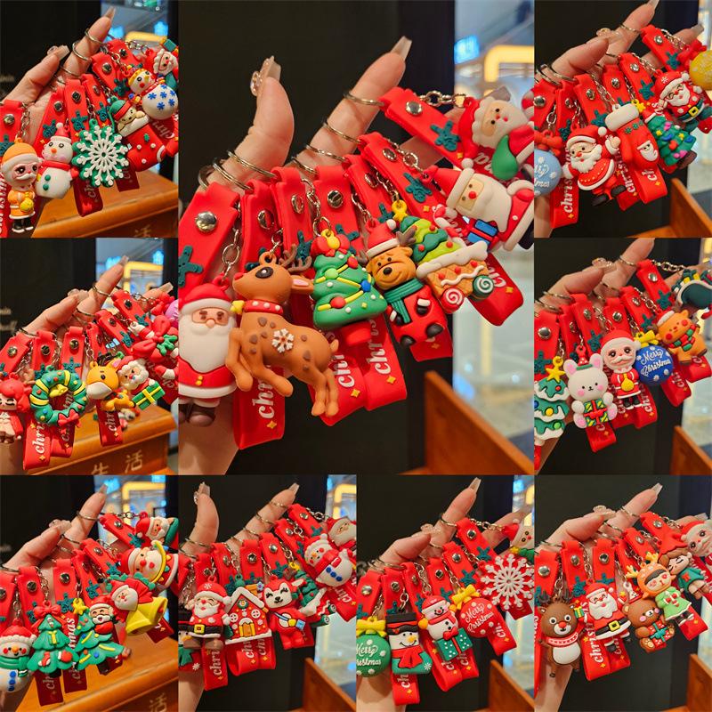 Internet-Berühmtheit Cartoon-Puppe Schlüsselanhänger Taschenanhänger Studentenanhänger Niedlicher PVC-Schlüsselanhänger Paar Auto Schmuck