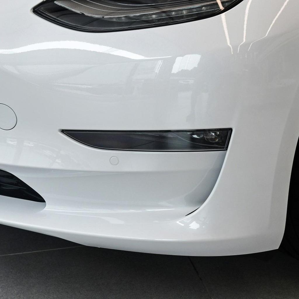 Front Fog Light Cover for 2021-2022 Tesla Model 3