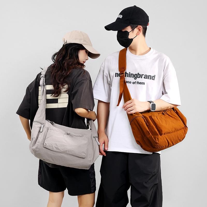 Crossbody-Tasche mit großem Fassungsvermögen, wasserabweisend, Sport, Outdoor, leicht, Schultertasche