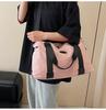 Large Capacity Travel Bag with Wet/Dry Separation for Yoga, Swimming, and Business Trips - Wear-Resistant, Lightweight Crossbody Handbag Luggage.