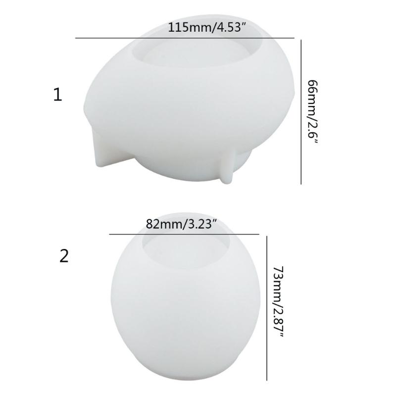 Teelicht-Kerzenhalter-Formen, Epoxid-Gussformen für Harz, DIY-Kristall-Teelichthalter, DIY-Anwendung, einzigartiges Geschenk