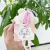 Playful Bear Plush Keychain With Multiple Color Choices For Adorable Bag Accessory