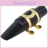 Tenor Usable Mouthpiece Practical Saxophone Set With Cap Clip 2pcs Reed Teeth Pad