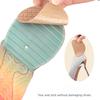 High Heels Anti-skid Heel Semi-round Sole Sticker, Soft and Hard Moderate, Ribbed S-pattern Anti-skid, Anti-noise, Anti-wear Sole Patch