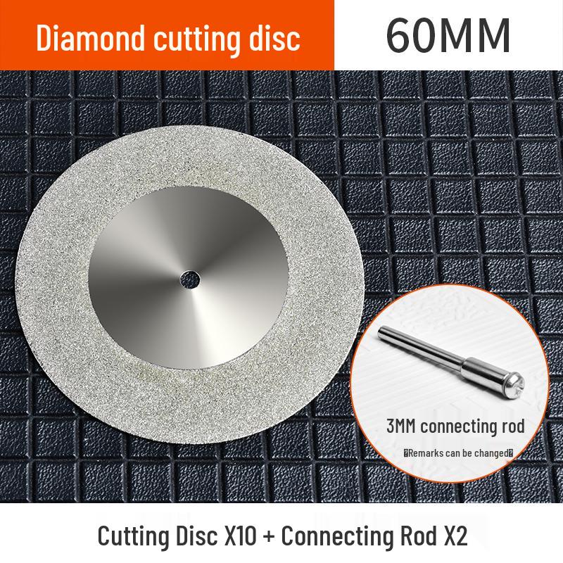 Electric Grinder Diamond Cutting Disc for Jade, Amber, Glass Polishing & Engraving