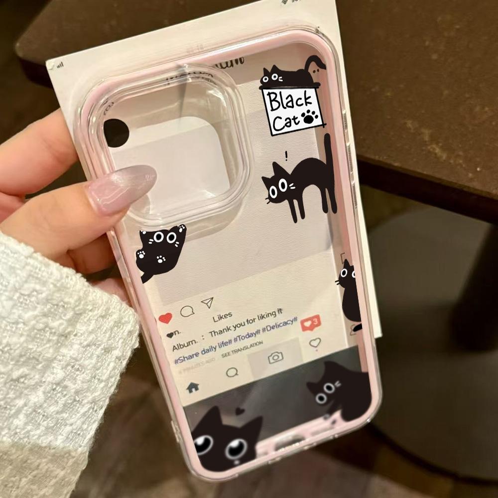 Расписной чехол для телефона для iPhone 17 11 12 13 14 15 16 iPhone 17 12 13 14 15 16 Pro 17 12 13 14 15 16 Pro Max Высококачественный расписной милый чехол для телефона с животными