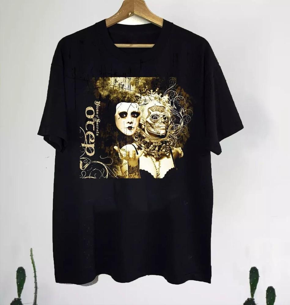 

Otep band House of Secrets Album Unisex Tee Cotton Shirt All Size Unisex T-Shirt XXXXL