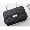 Trendy Hollow Chain Crossbody Bag With Lock Closure For Women