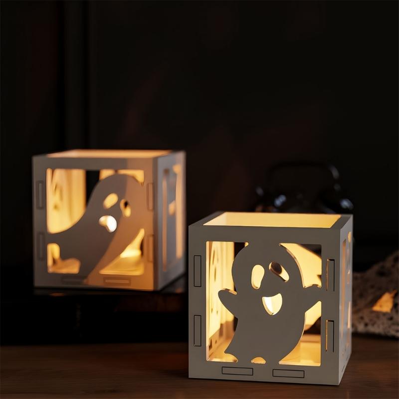 Reusable Silicone Coffin Mould Halloweens Decorations for Lanterns Candle and Crafting Projects