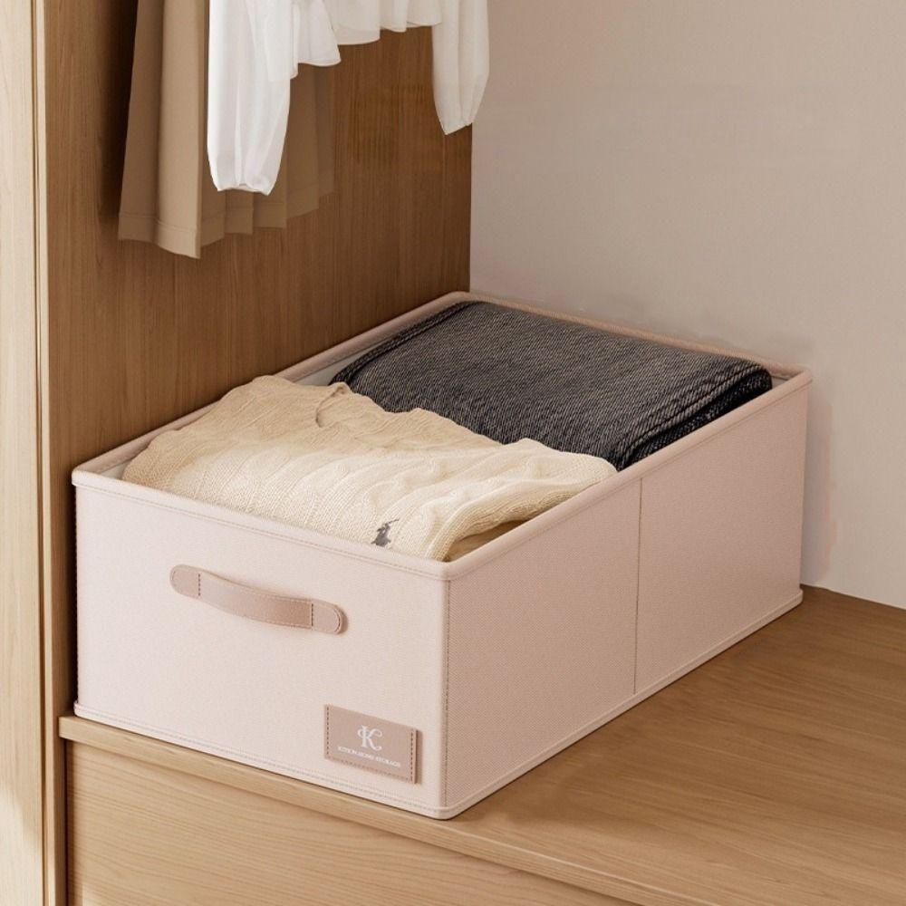 Large Capacity Clothes Storage Box Folding Toys Storage Box Sweater Storage Cabinets Bedroom