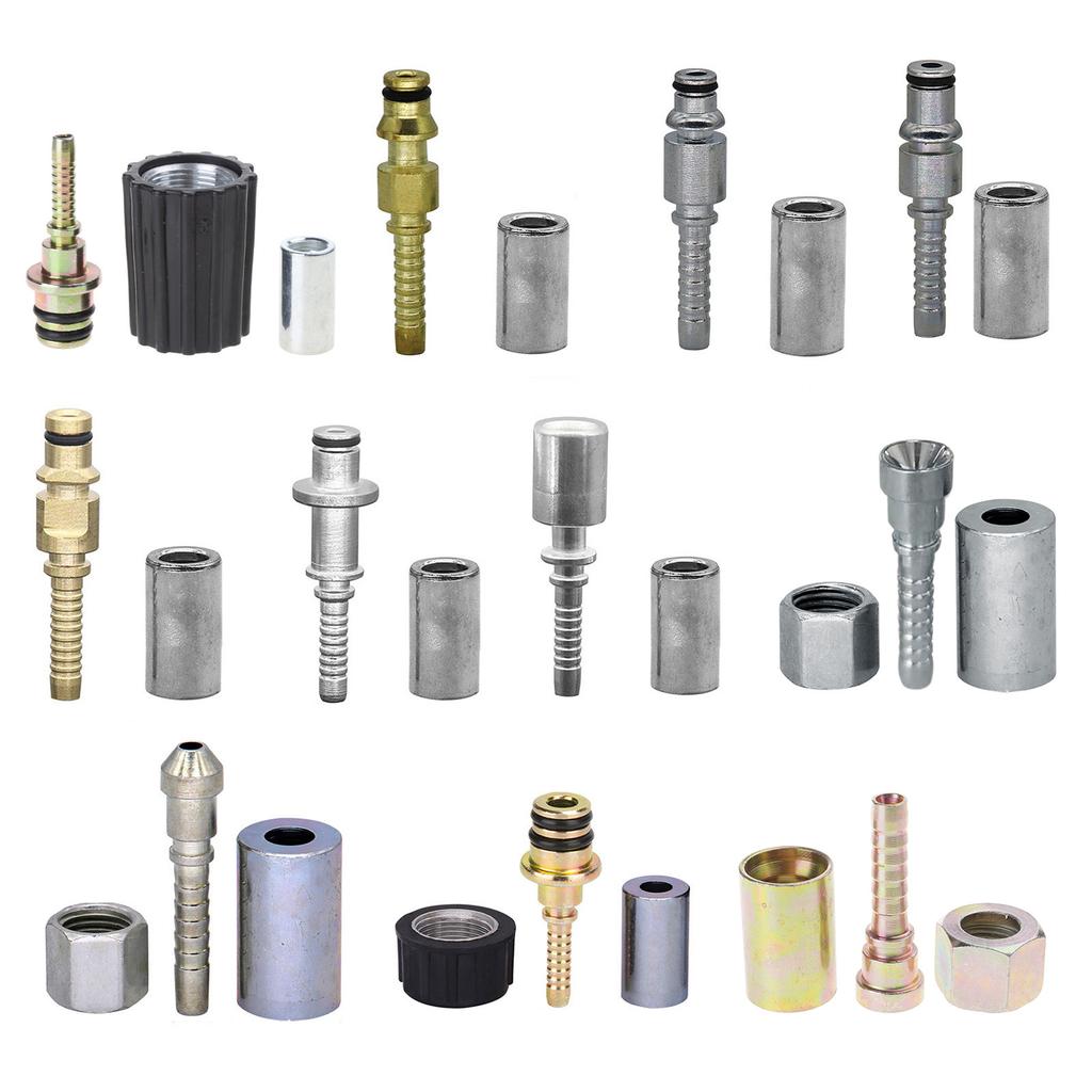 High Pressure Washer Hose Insert Fittings Car Washer Water Cleaning Hose Pipe Fitting TwistConnector Quick Fixing