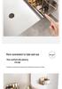 No-Drill Wall-Mounted Bathroom Shelf for Mirror, Faucet, and Vanity