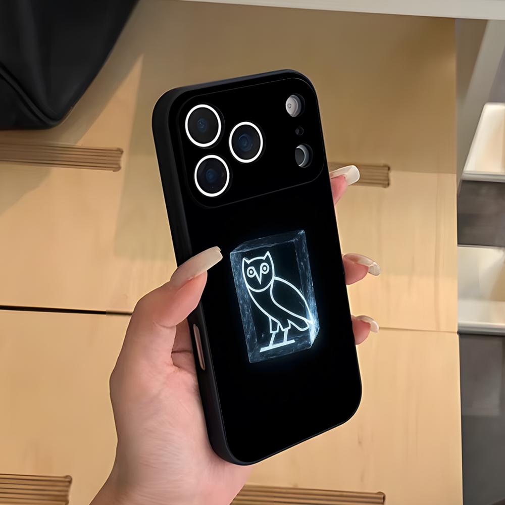 Drake O-OvO OWL Singer Phone Case For IPhone 17 Air 16 E Pro Max 15 14 13 Mini 12 Pro 11 Max Plus Black Soft Shell