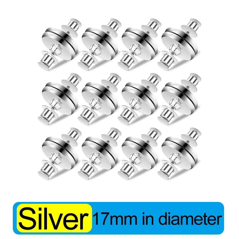 20x Strong Magnet Snaps Home Lightproof Curtain Magnet Snap Fastener Bedroom Magnetic Fixed Adsorption Buckle DIY Sewing Button