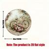 Vintage Metal Tin Sign Bicycle Flowers Retro Wall Art Home Bar Kitchen Decor