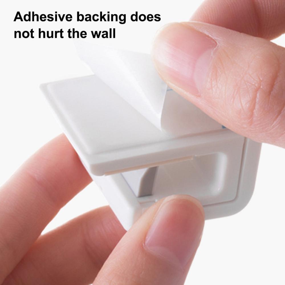 Bathroom Toothpaste Holder Wall Hanger Adhesive Facial Cleanser Clip Multifunctional Toothpaste Storage Rack Bathroom Accessory