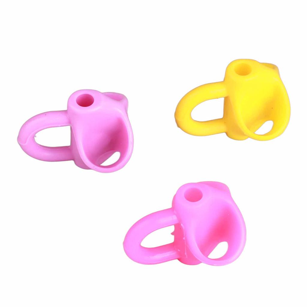 3pcs Handwriting Grips for Kids Silicone Posture Correction Trainer Writing Aid Tool for Students