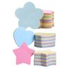 500 Sheets/5pack Cute Sticky Notes Colorful Adhesive Memo Pads Bulk Note Taking for Journaling, Office School Home Planning