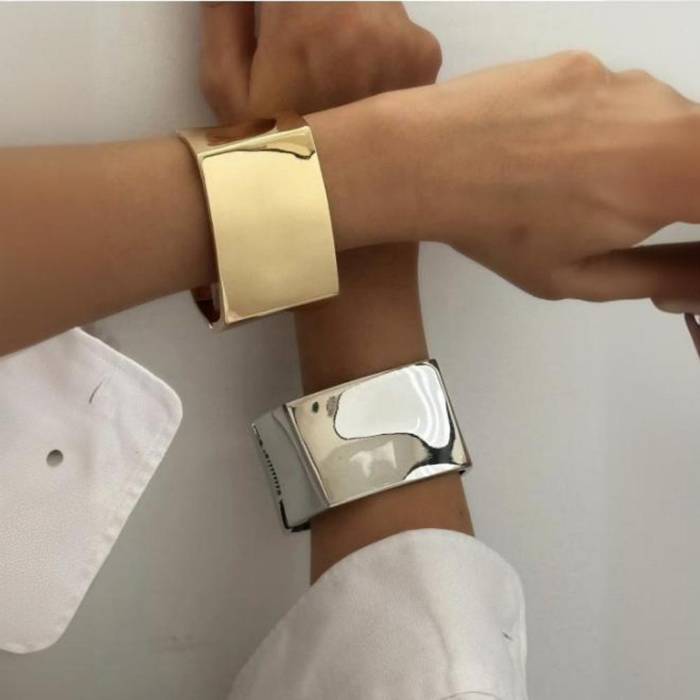 Unregelmäßiges, weit geöffnetes Armband für Damen im europäischen und amerikanischen Stil.
