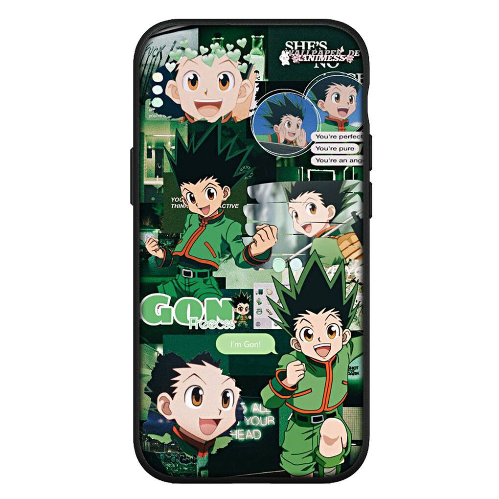 for Samsung Galaxy S25 S24 S23 iPhone 17 16 15 Xiaomi Redmi Note 14 13 12 11 Plus Pro Max XR Case Gon Freecss Hunter X Hunter Killua OPPO Huawei Cover