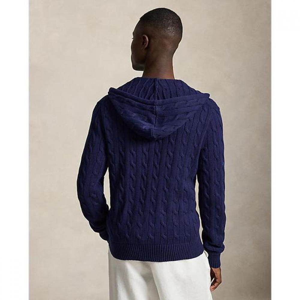 Polo Ralph Lauren Men S Cable Knit Cotton Hoodie Sweater mnpoSwe16822693400