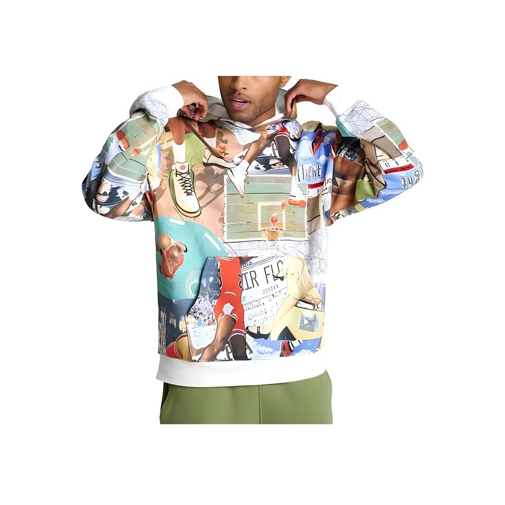 Air Jordan Brooklyn Hoodie Sail Men Tops White FV7297-133