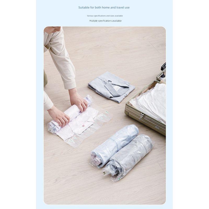 The Treasure of the Store: Vacuum Compression Bags for Single Cotton Quilts and Clothes, Extra-Large Travel and Business Trip Vacuum Storage Bags