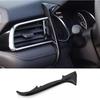 For Toyota Camry 2018-2024 Dashboard Left Air Vent Cover Trim Carbon Fiber