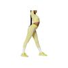 adidas By Stella McCartney aSMC TPR SL Crop Top Acid Yellow White Women GL7583