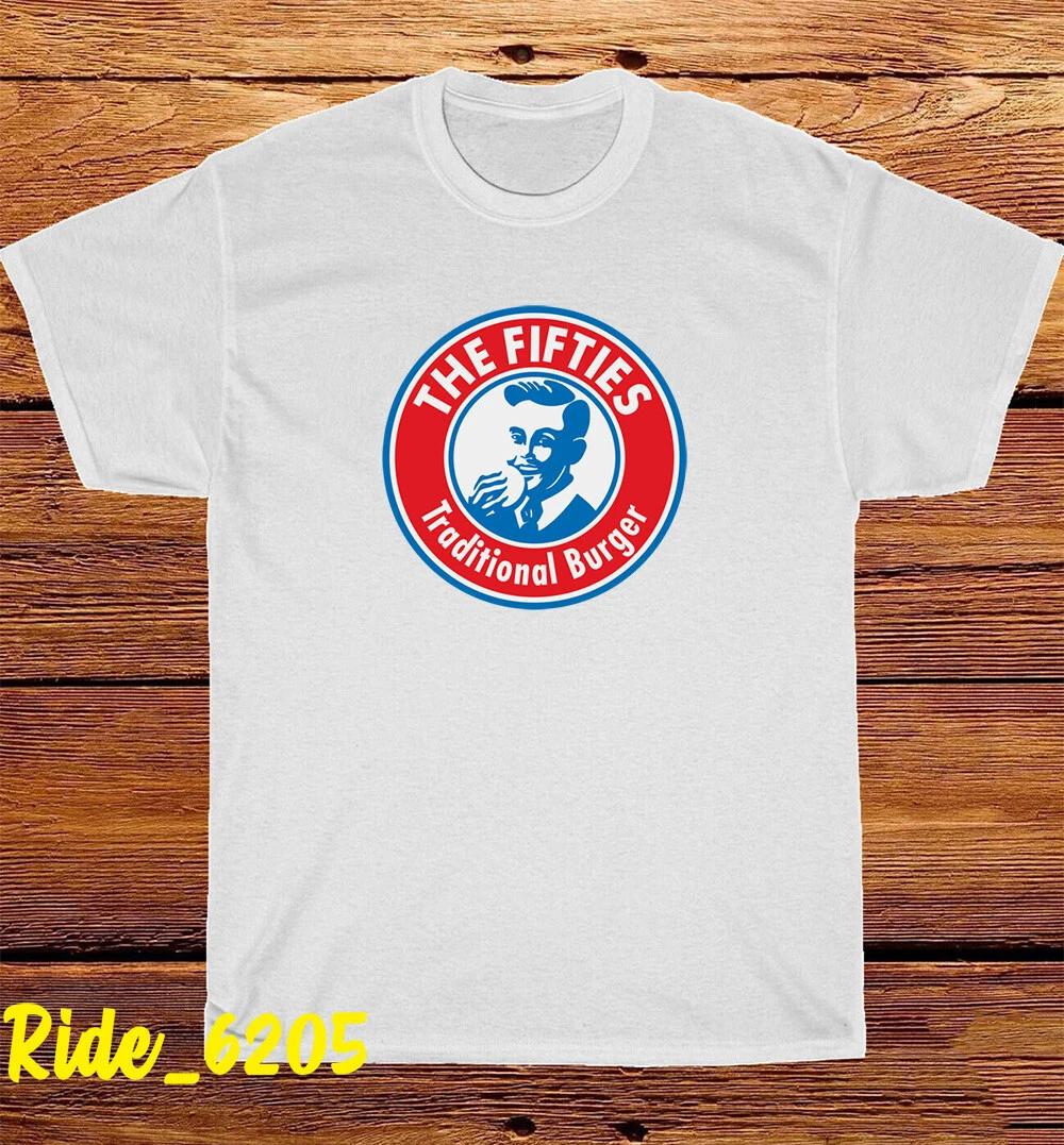 Men s and Women s T-shirts The Fifties Burger XXXXL