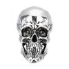 Hodeskalle Motorsykkel Bil Nøkkelring Halloween Dekor Gave til Menn Kvinner Gotisk Skrekk Festtilbehør