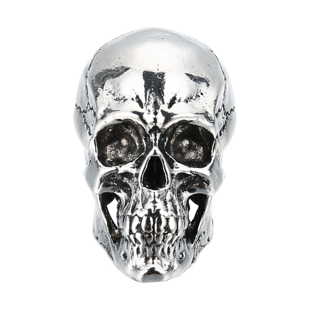 Hodeskalle Motorsykkel Bil Nøkkelring Halloween Dekor Gave til Menn Kvinner Gotisk Skrekk Festtilbehør