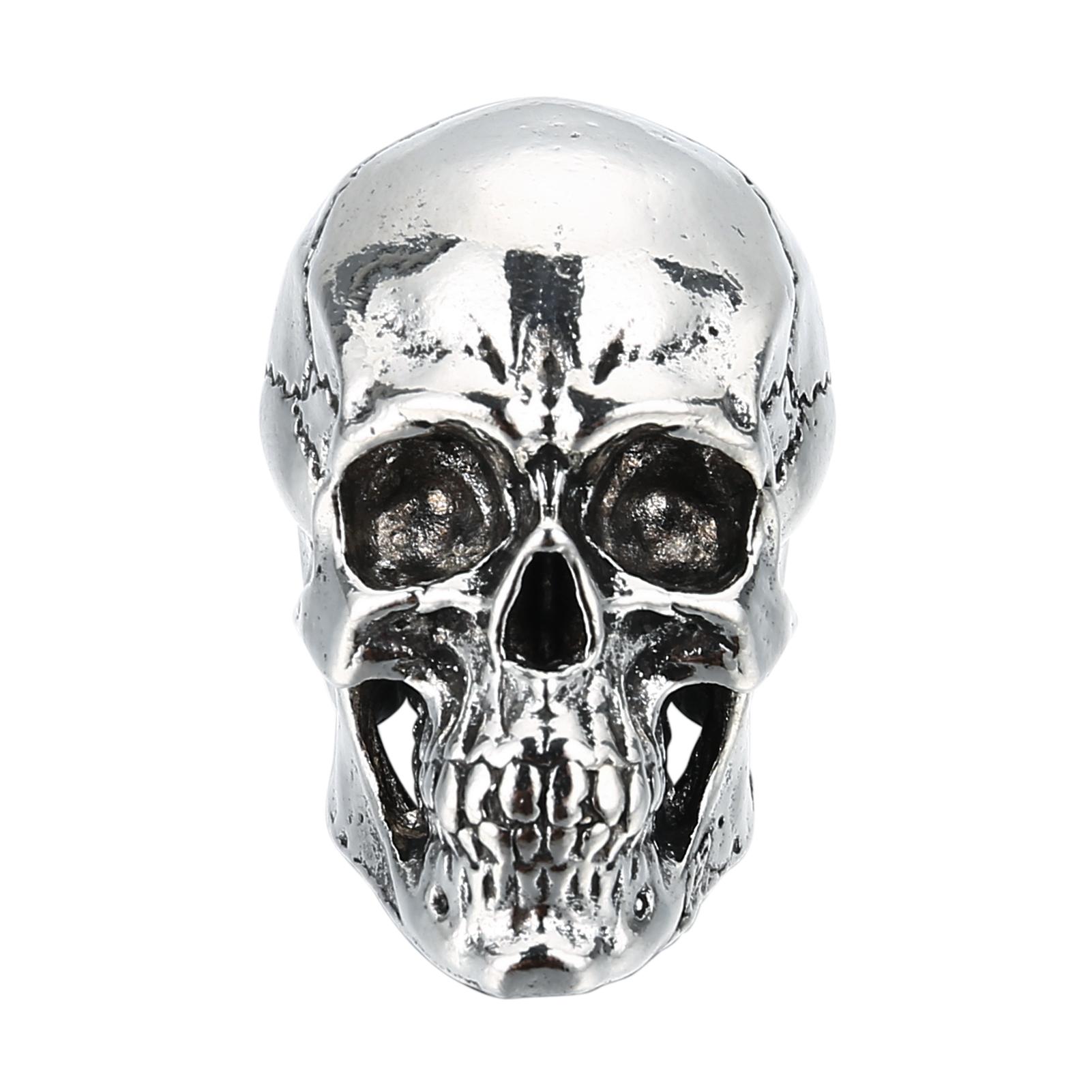 

Металлический чехол-накладка на ключ в виде черепа демона, винтажный декоративный чехол для ключа в виде черепа, забавный чехол для ключа для большинства мотоциклов