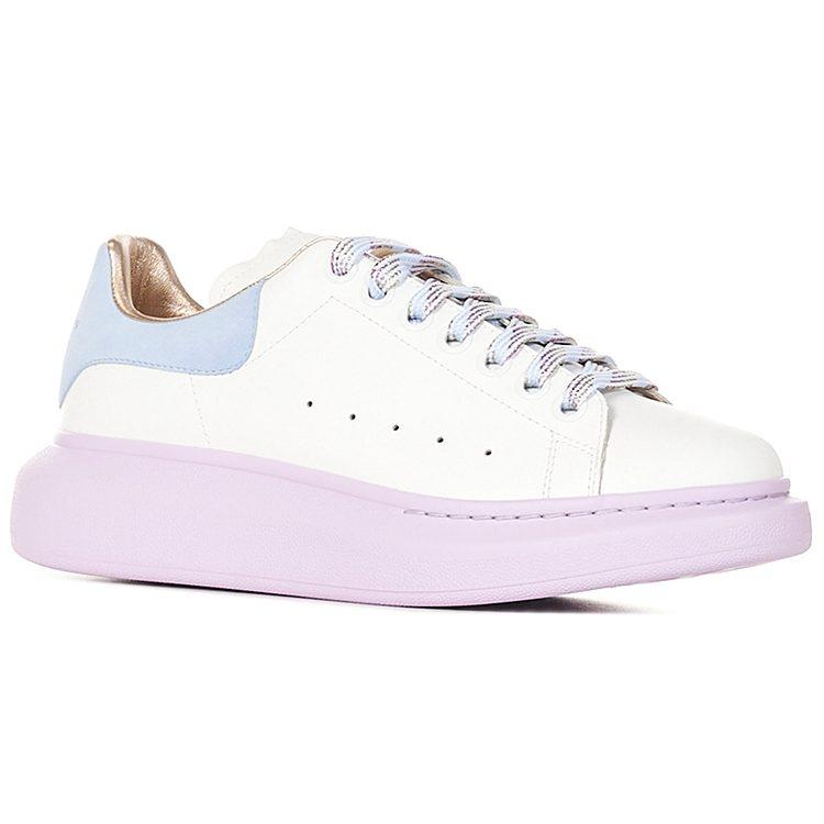 Alexander Mcqueen Oversized Sneaker 'White Blue Lilac' Women's 553770WIAF99554