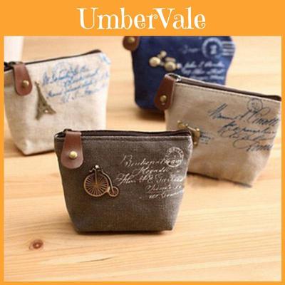Women Canvas Coin Purse Cute Vintage Wallets With Timeless Classic Appeal