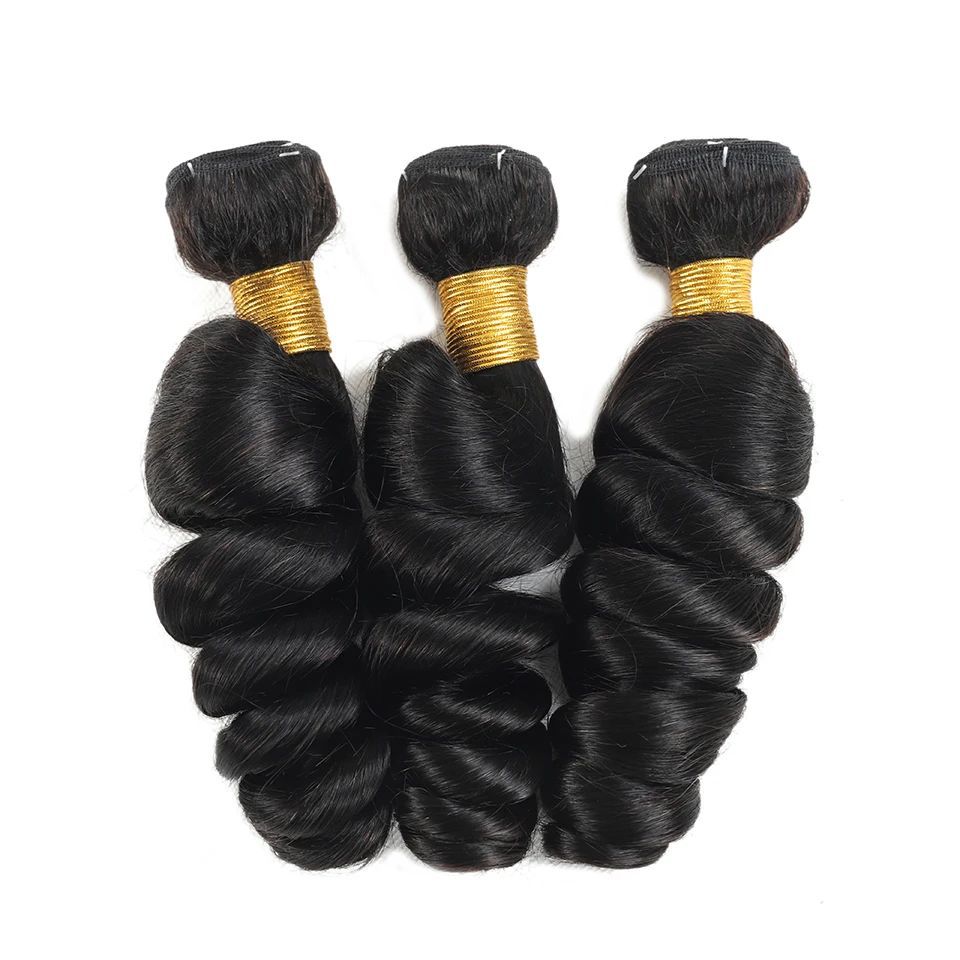 10A Mink Brazilian Virgin Hair Bundle 50g Unprocessed Virgin Brazilian Wavy Hair with Thick Ends and Layered Hair Extensions