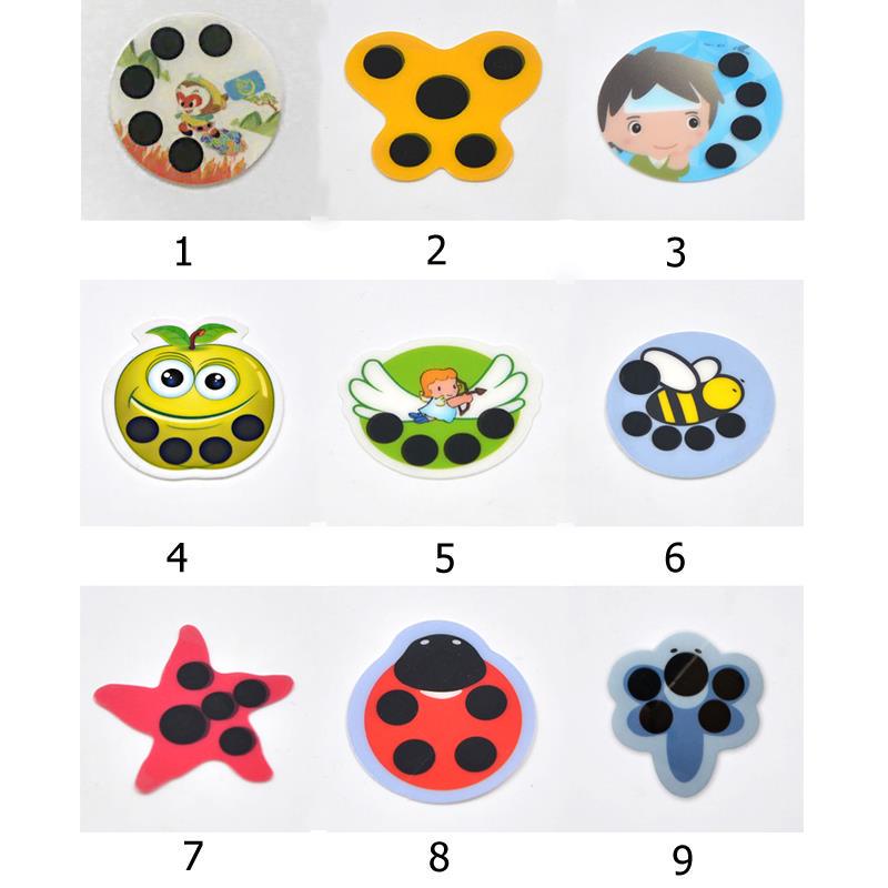 Nové kreativní děti pro domácí děti Domácí zdraví Kreslený teploměr na čelo Nálepka Péče o dítě Roztomilé kreslené dobře vyrobené