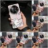 Dirt-resistant Cartoon Phone Case For ZTE Blade A75 5G/Nubia Focus 5G/Calf 5G Phone Pouch Soft case Fashion Design Cute